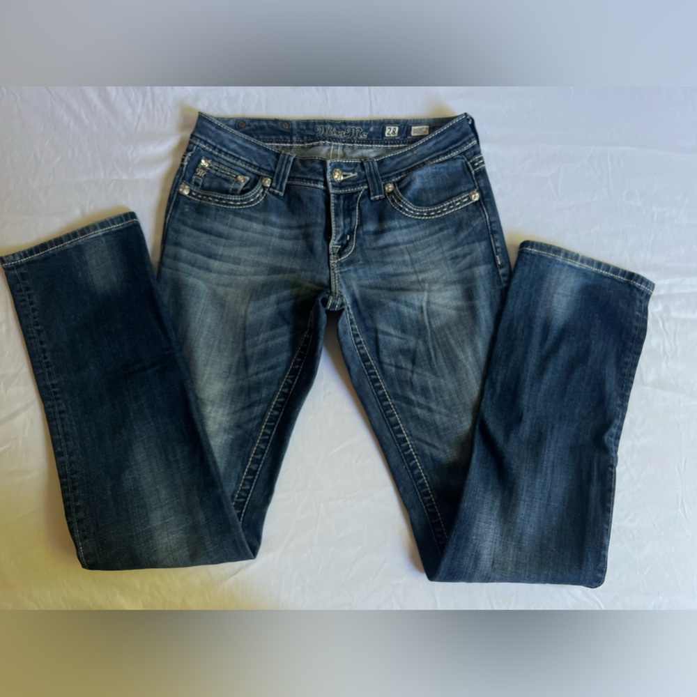 Miss Me Boot Cut Jeans Size 28